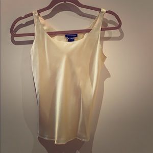 Josie Natori -  Cream colored Camisole  💯% silk